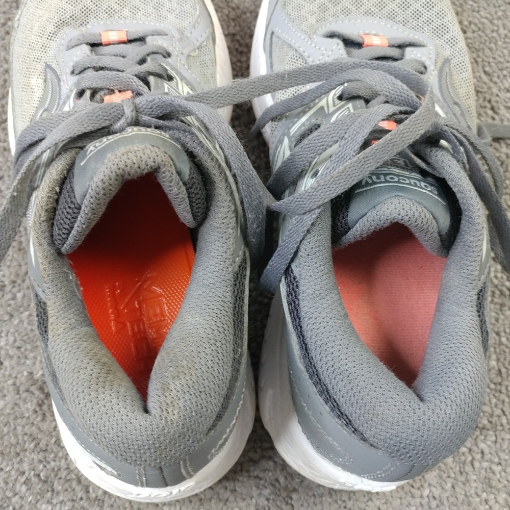 Saucony Cohesion 13 Womens Size 7.5 Running Shoes Gray Sneakers Low Top - Picture 2 of 12